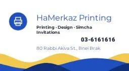 Business card – modern