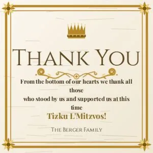 Thank-you post