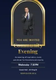 Event invitation