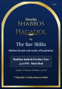 Drasha invitation
